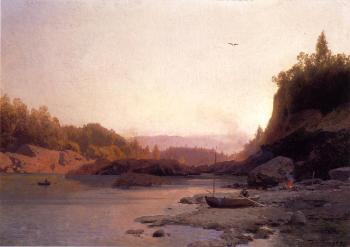 赫爾曼 赫爾佐格 Evening on the Susquehanna